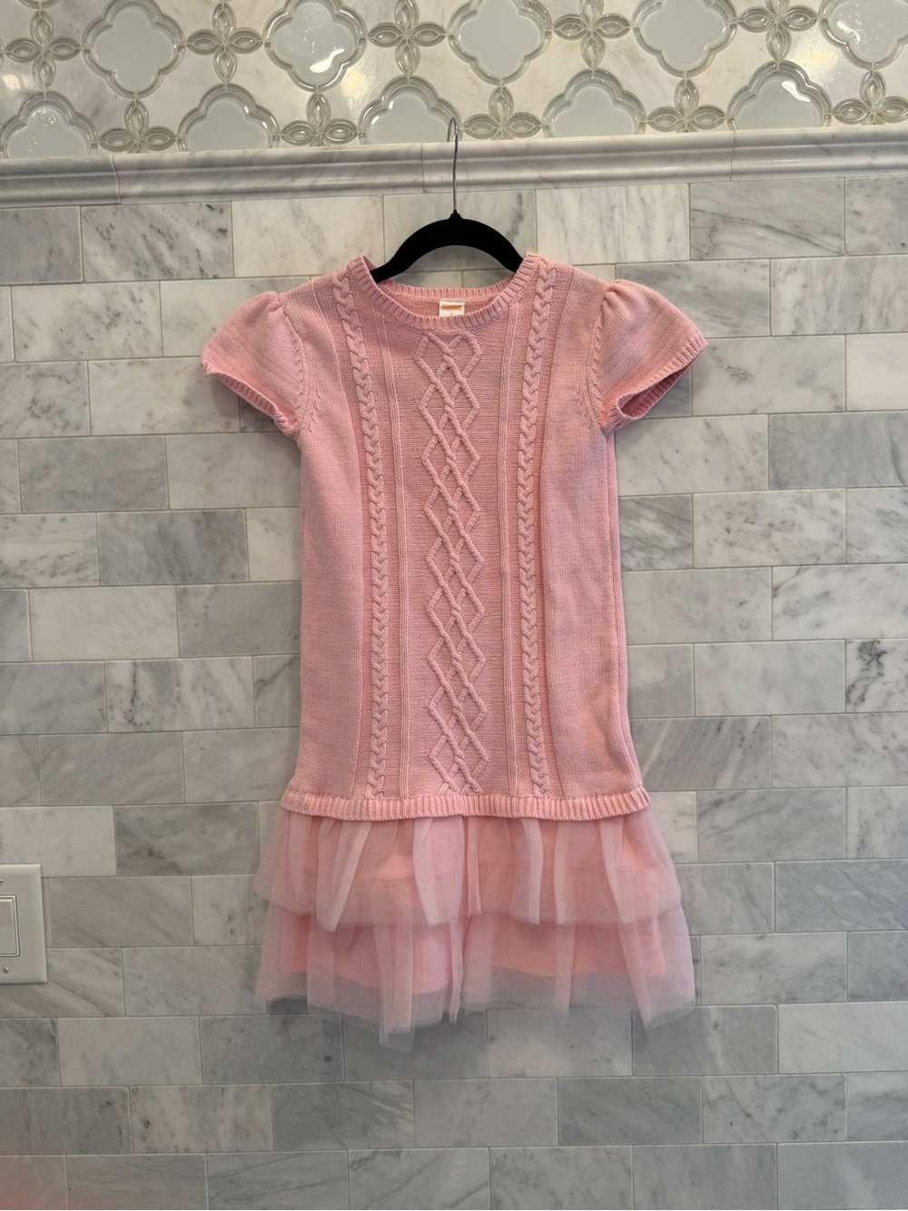 NWOT tulle/knit dress, Gymboree girls size 9